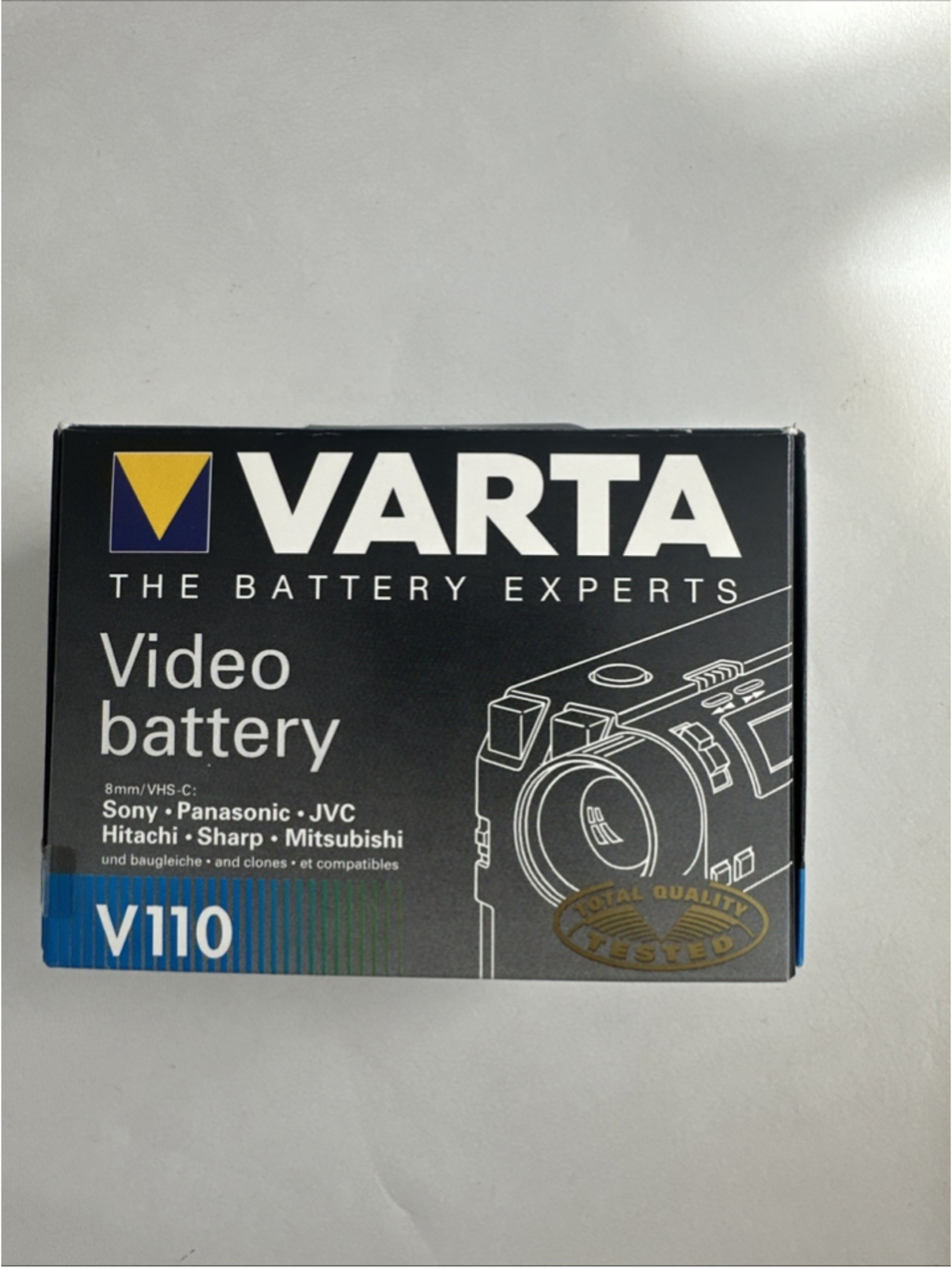 Varta Battery Experts Video Battery V110 V120 V100 8mm/VHS-C Sony Panasonic Jvc…